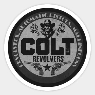 Firearms Company Sign BW Sticker
